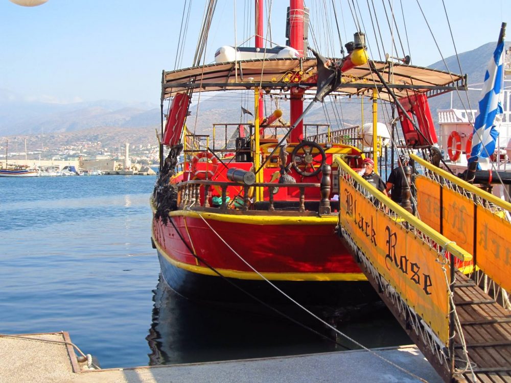 hersonissos boat trip