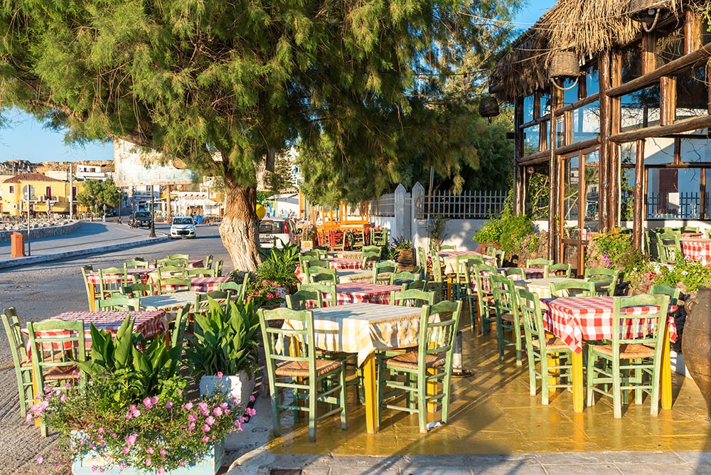 Tavernen und Restaurants in Paleochora