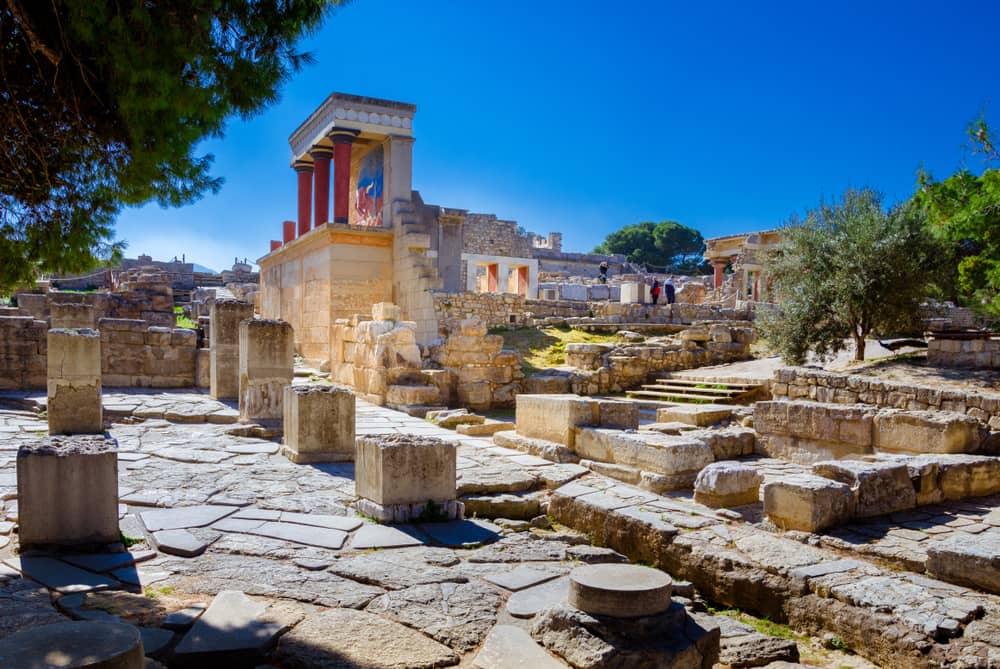 Nordeingang im Knossos-Palast