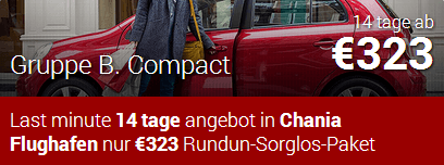 autovermietung kreta chania flughafen angebot fuer Gruppe B